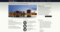 Desktop Screenshot of ingramco.com